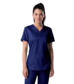 Landau 4160 Women's ProFlex 3-Pocket V-Neck Top