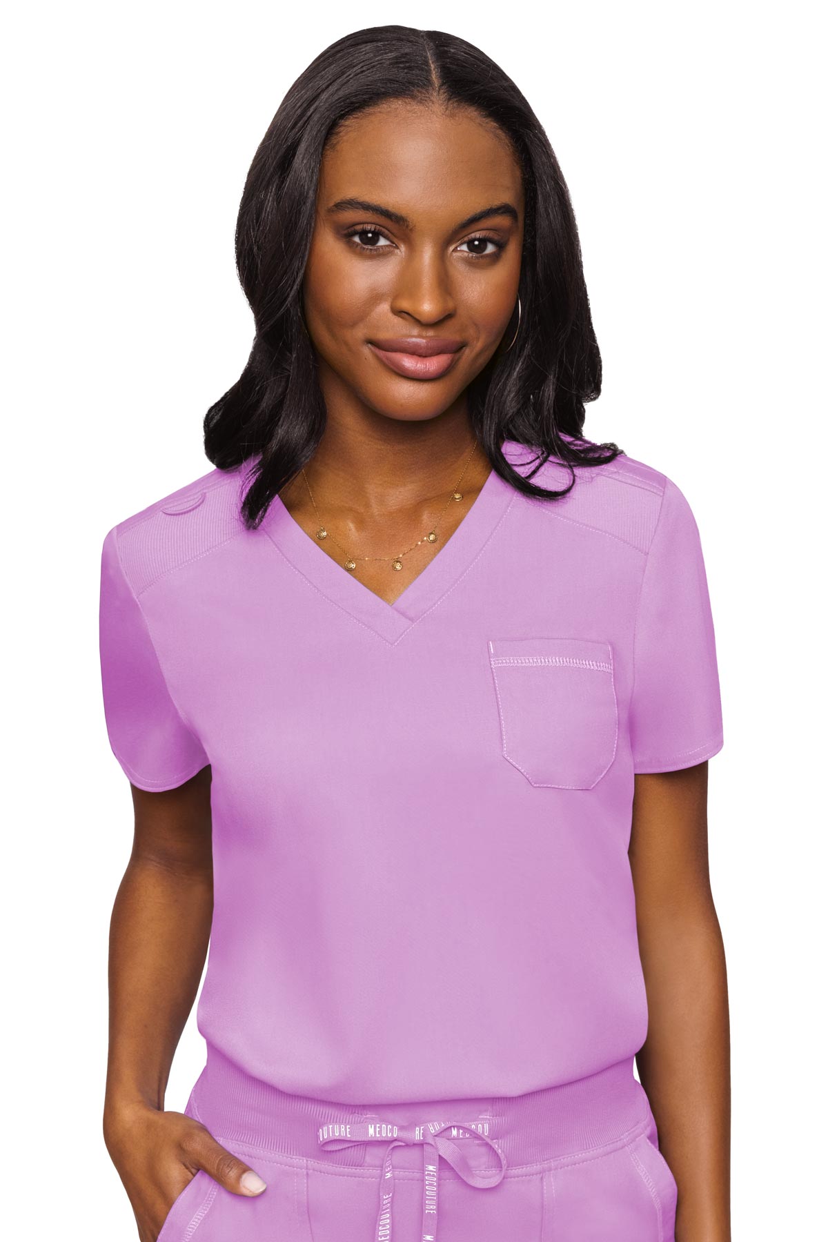 Med Couture Lilac TOP