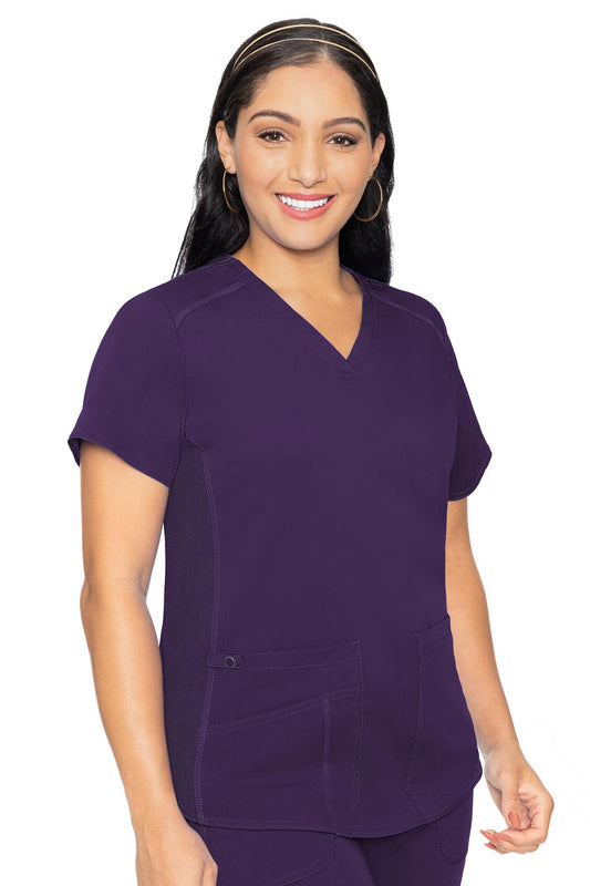 Med Couture Eggplant TOP