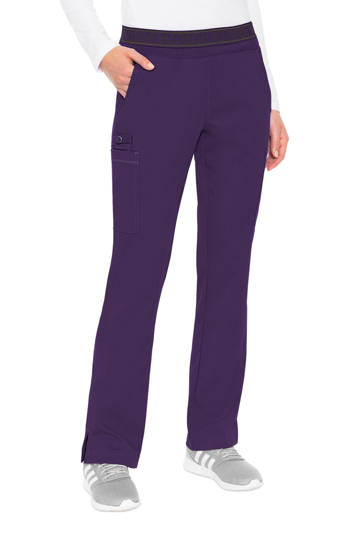 Shop Plus Size Castaway Cargo 3/4 Pant in Purple