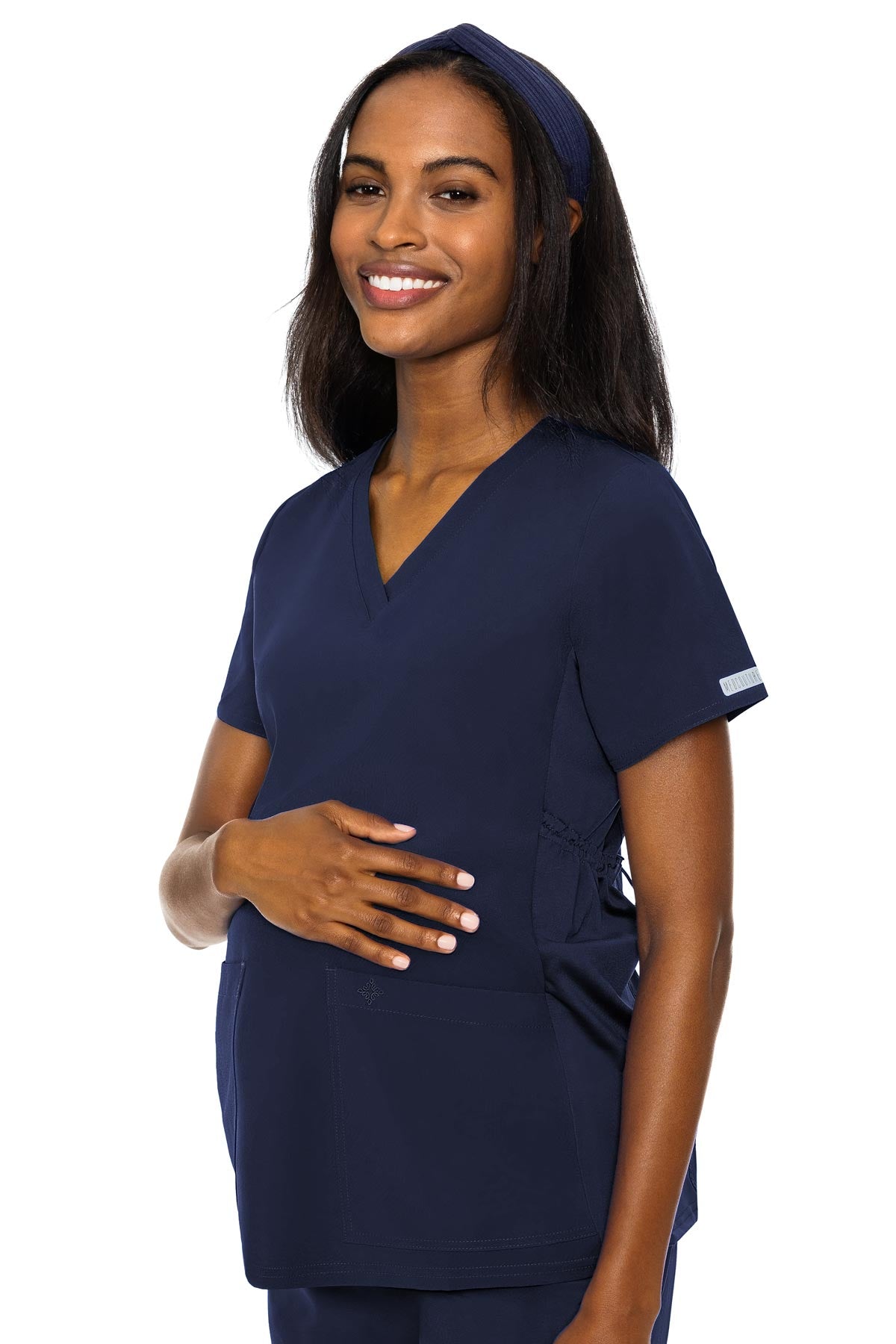 Med Couture Navy TOP