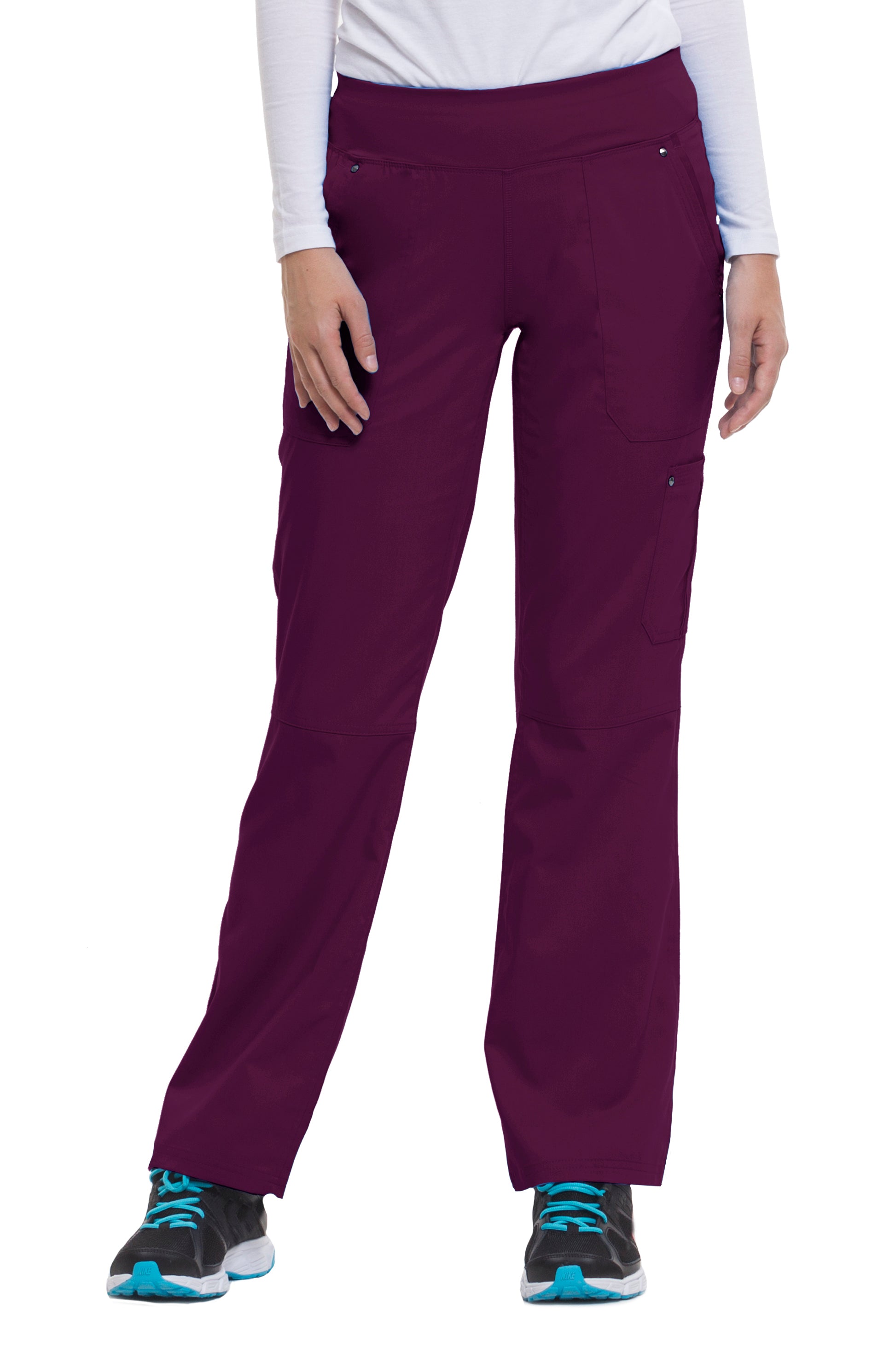 HH002T Tall Purple Label Tina Yoga Waist Bootcut Cargo Pant by Healing  Hands 