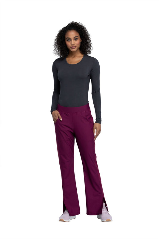 Cherokee Form CK091 Petite Mid-Rise, Pull-On Pant