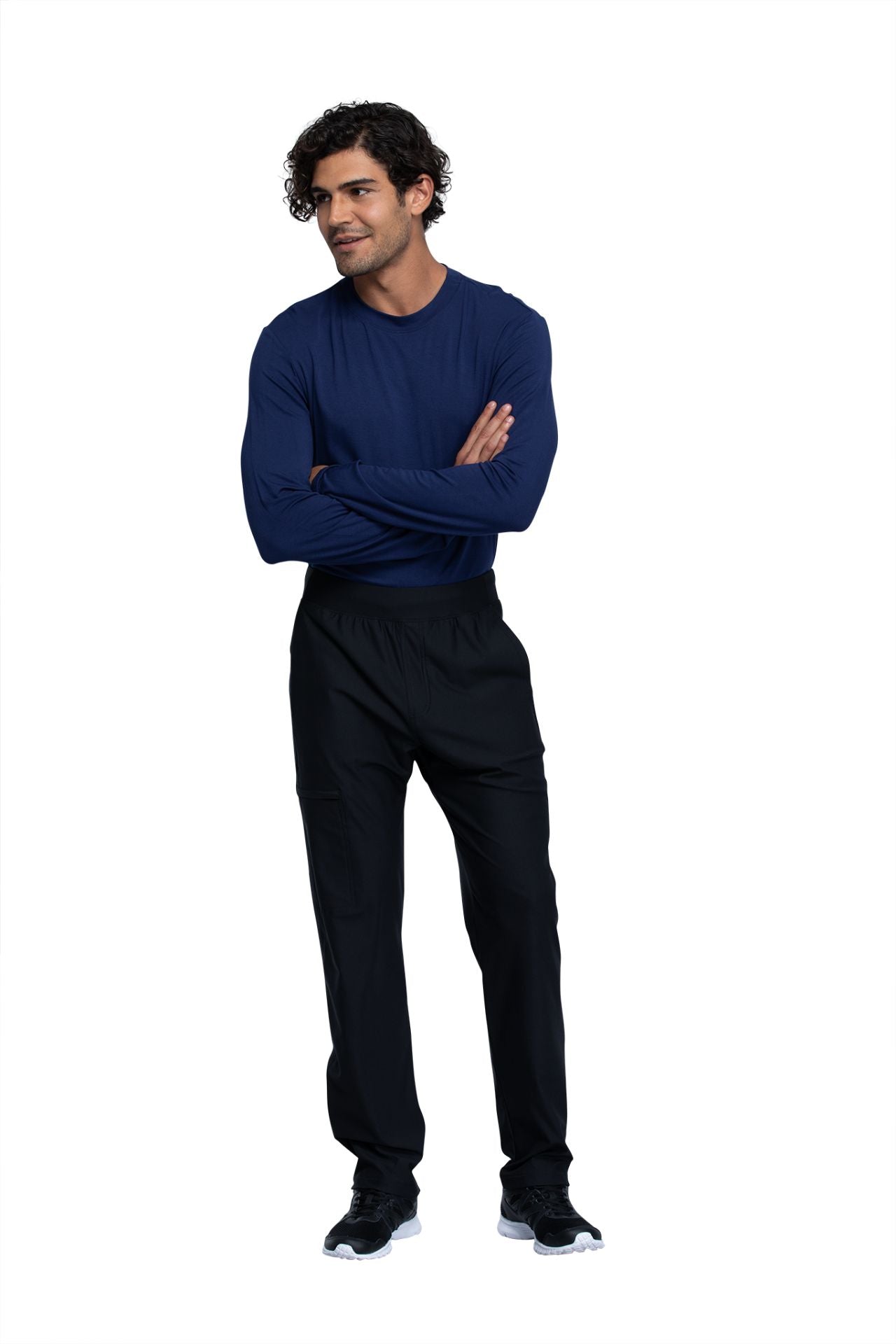 Cherokee Form CK185 Tall Men's Tapered Leg Pull-On Pant