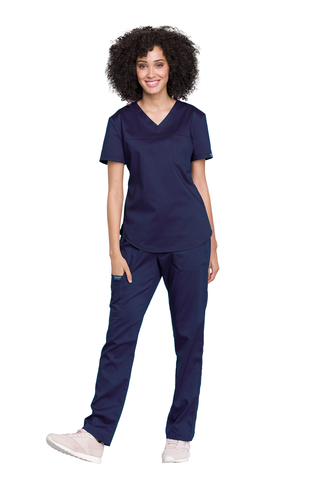 Cherokee Revolution WW657 V-Neck O.R. Top