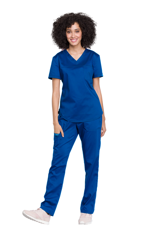 Cherokee Revolution WW657 V-Neck O.R. Top