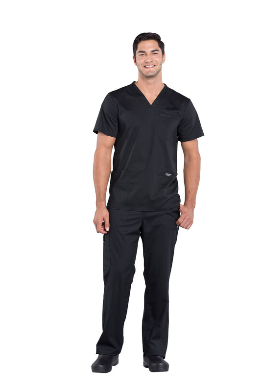 Cherokee Revolution Men's WW670 V-Neck Top