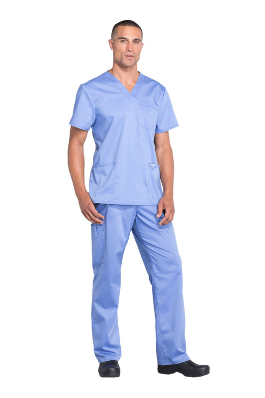 Cherokee Revolution Men's WW670 V-Neck Top