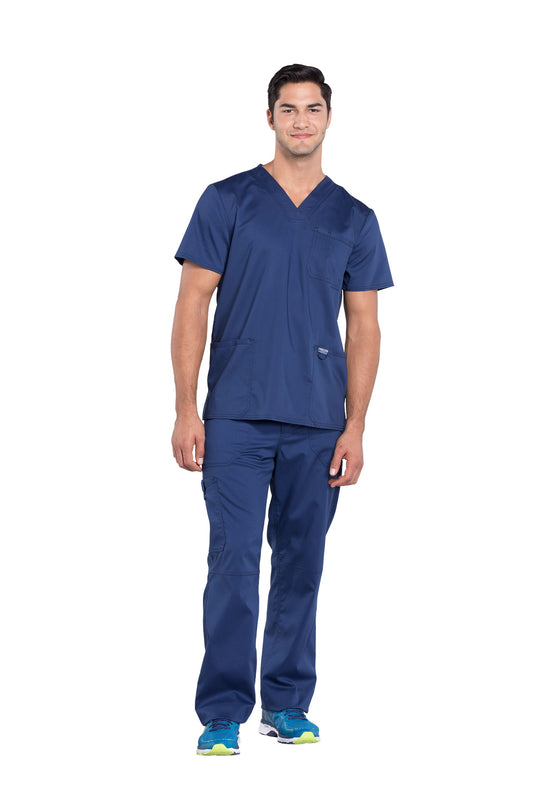Cherokee Revolution Men's WW670 V-Neck Top