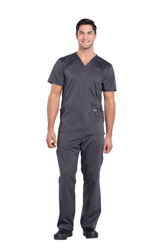 Cherokee Revolution Men's WW670 V-Neck Top